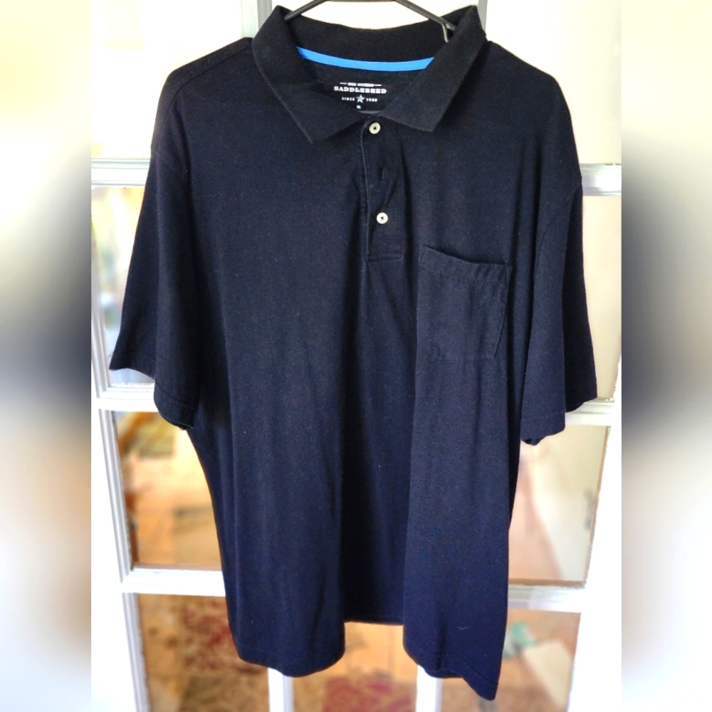 Black Saddlebred Polo Shirt